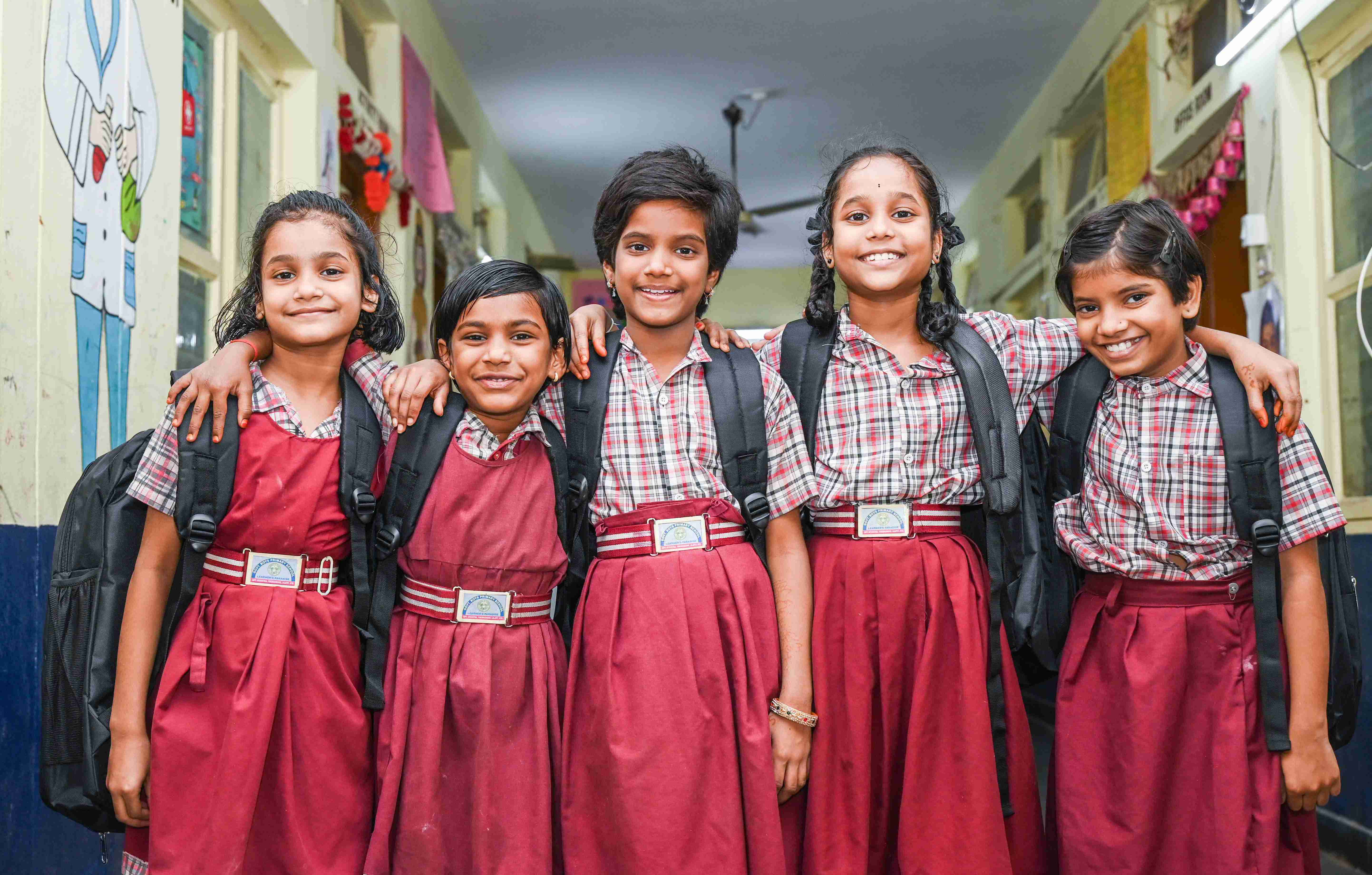 Children in classroom