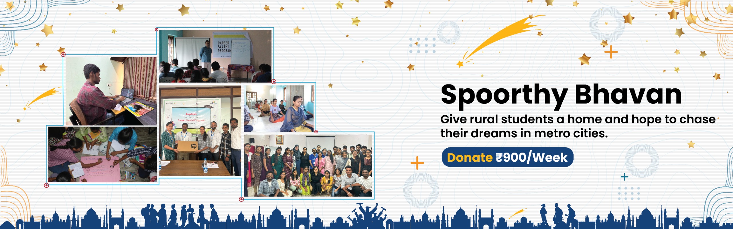 Support Rural Dreams at Spoorthy Bhavan