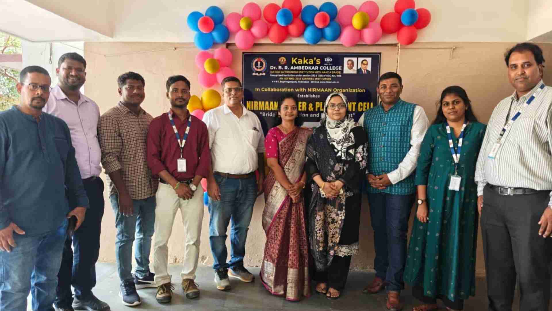 Connecting Education to Employment: Nirmaan Launches Placement Cell for Students