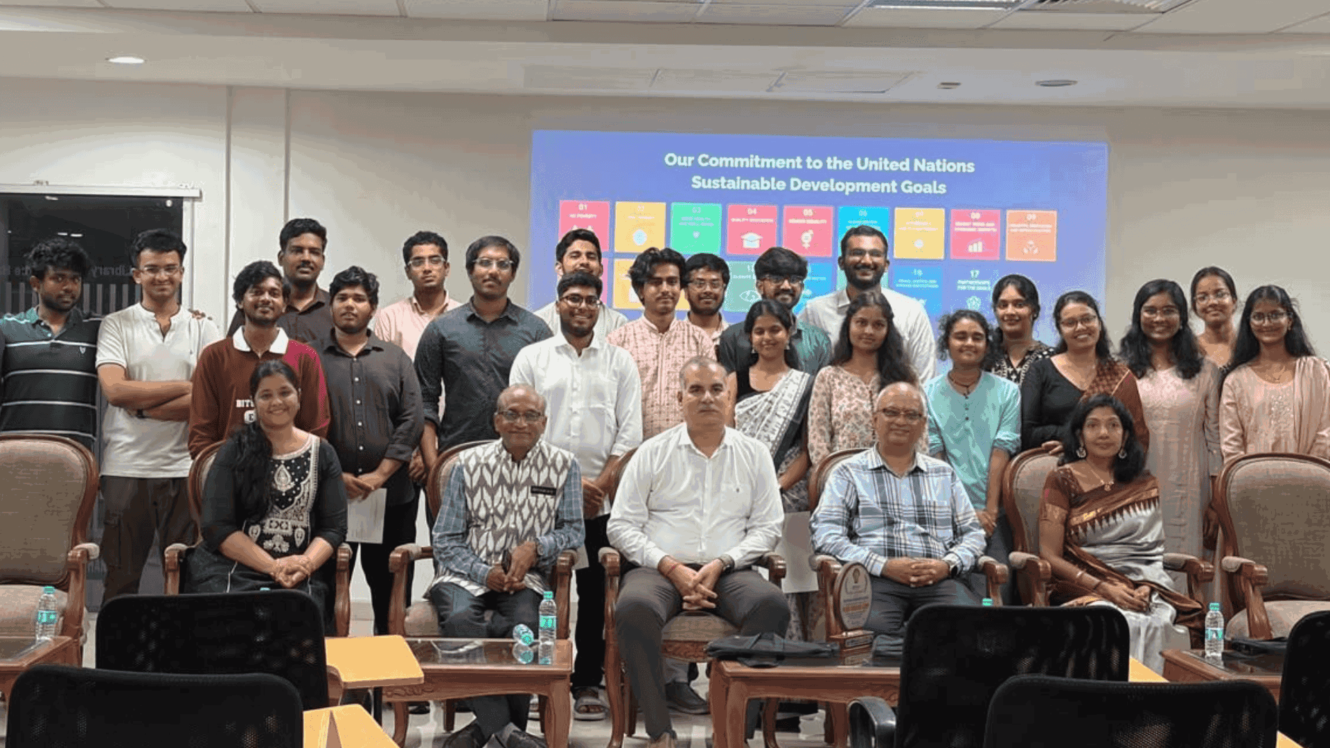 Nirmaan Student Chapters Conduct Investiture Ceremonies at BITS Hyderabad and GNITS