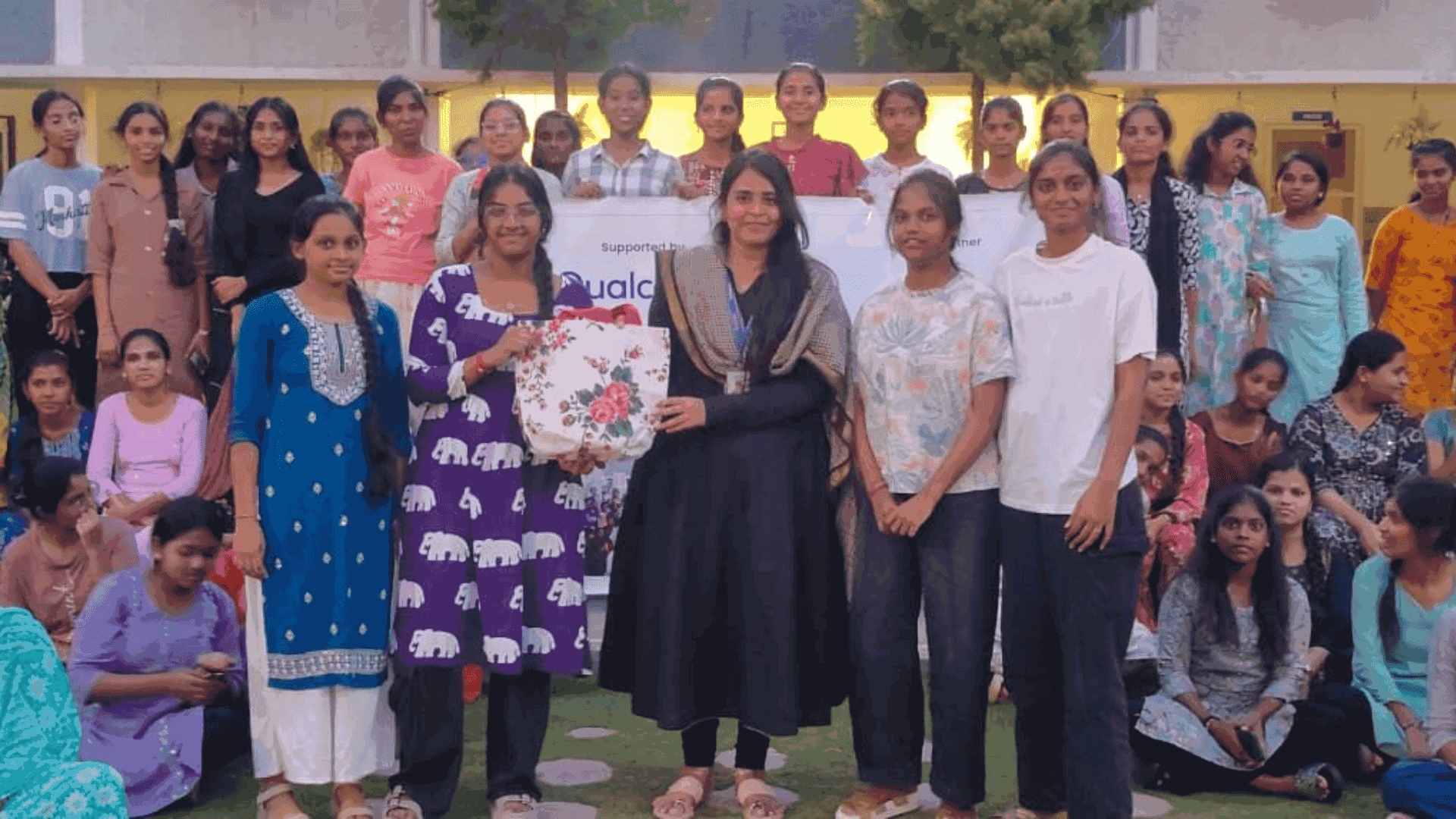 Qualcomm and Nirmaan Empower 123 Government School Students Through a Four-Day Residential Camp