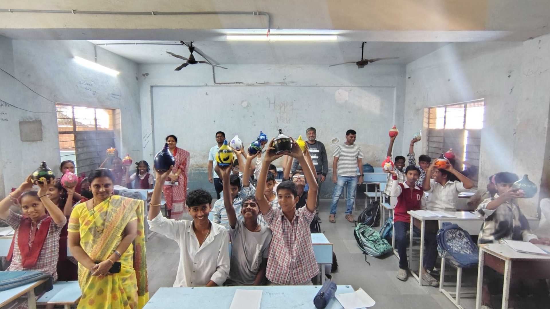 Transforming Spaces & Minds: CGI Beautifies School & Promotes Financial Literacy