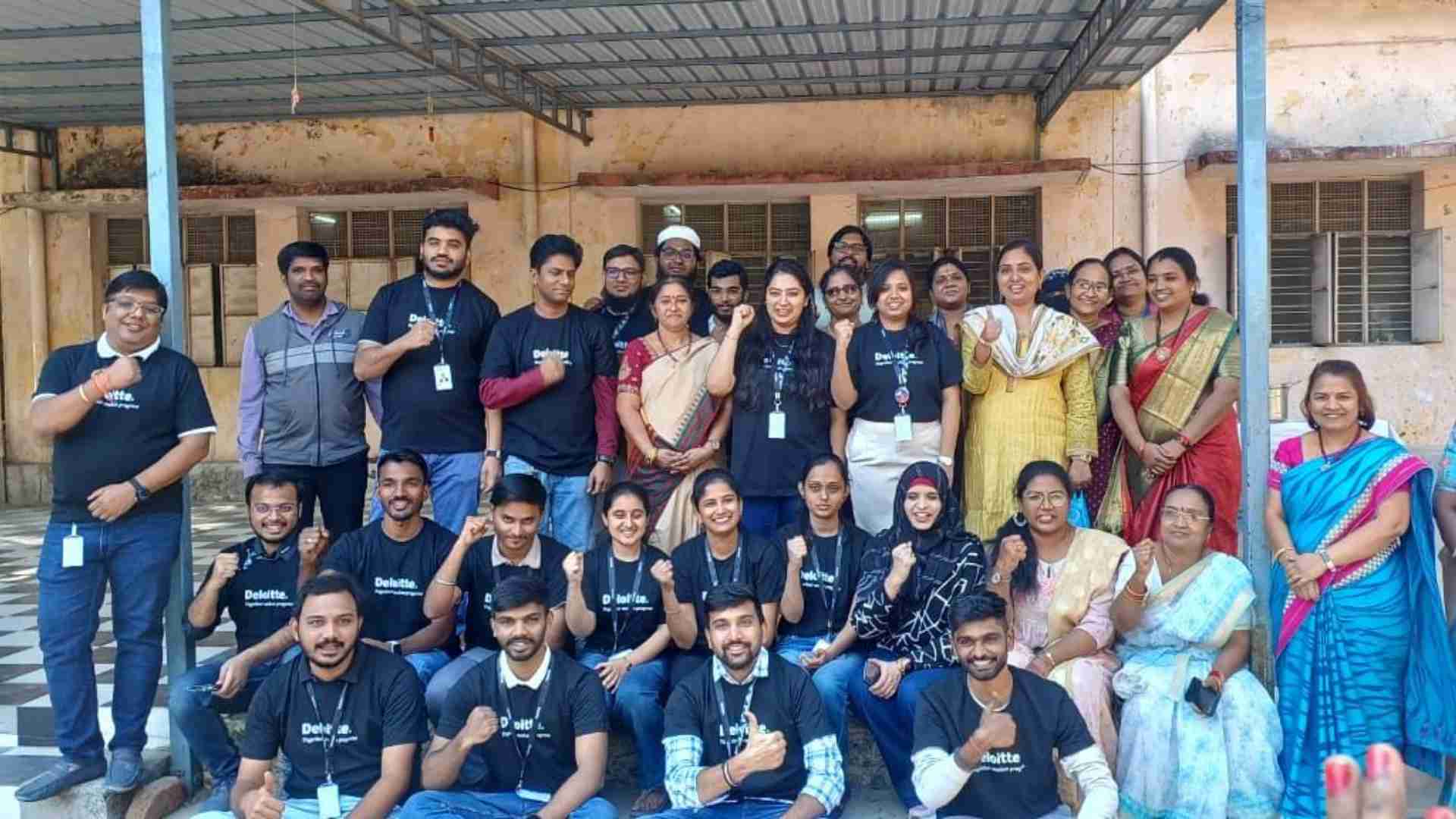 Deloitte volunteers guide students with career clarity through impactful mentoring sessions