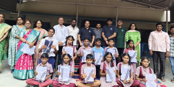 New Uniforms, New Beginnings: Colruyt Group India Supports Students in Kowkur