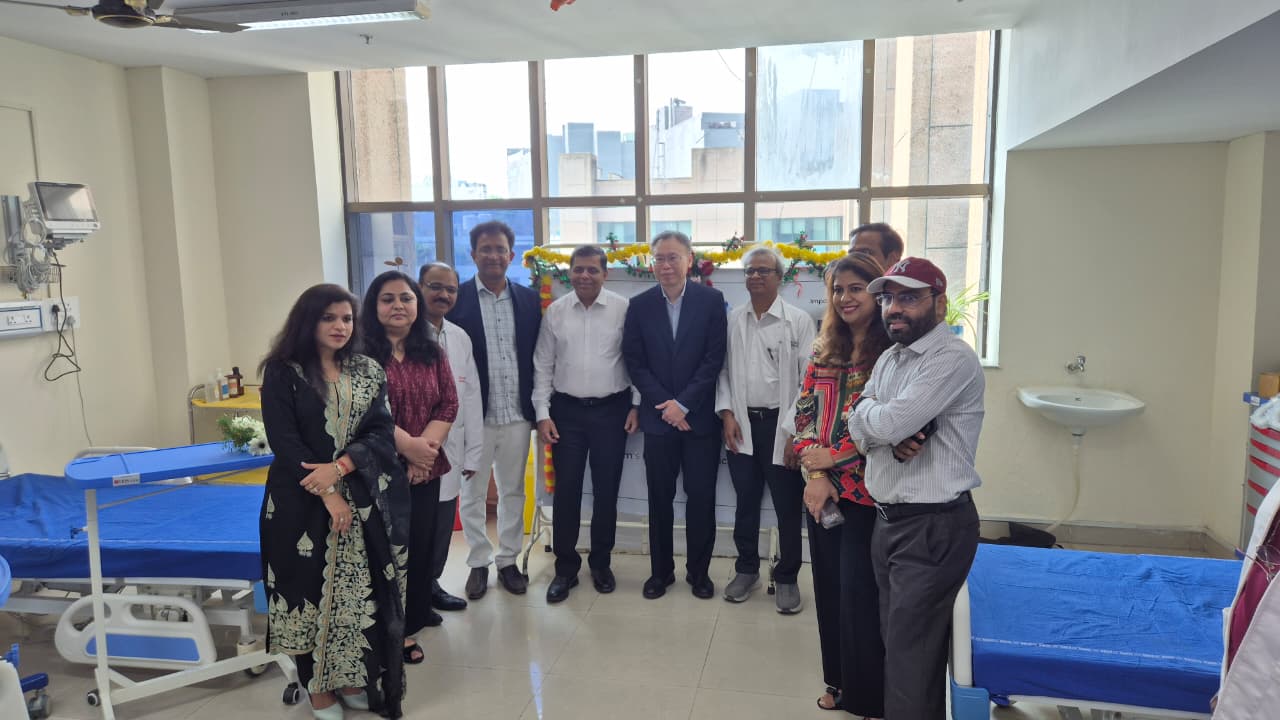 IOB warming unit donated by DBS Tech