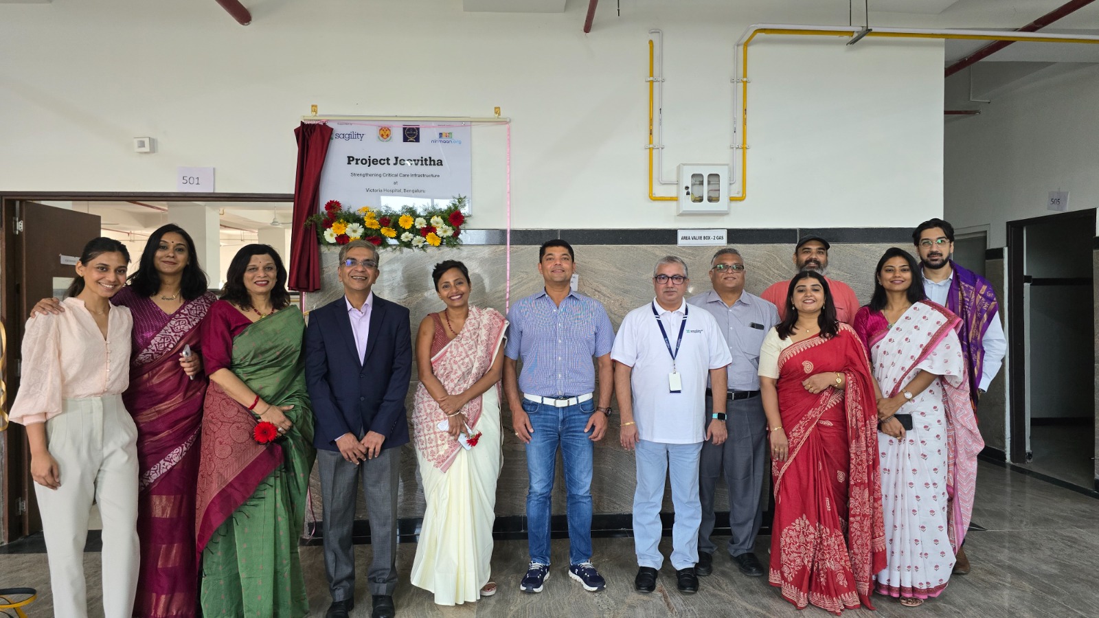 Project Jeevitha plaque unveiling