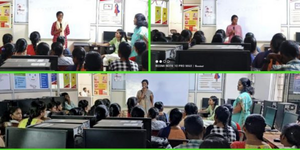 Cognizant Volunteering Session on “One-to-One Session on Building Confidence”