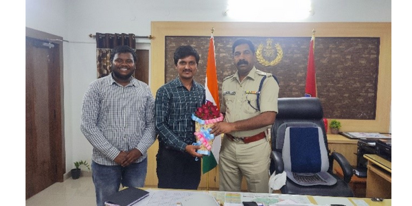 Our team met with IPS, Commissioner of Police, Mr. K R Nagaraju