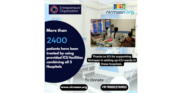 ICU ward facilities in 5 Rural Government Hospitals supported by EO,Hyderabad