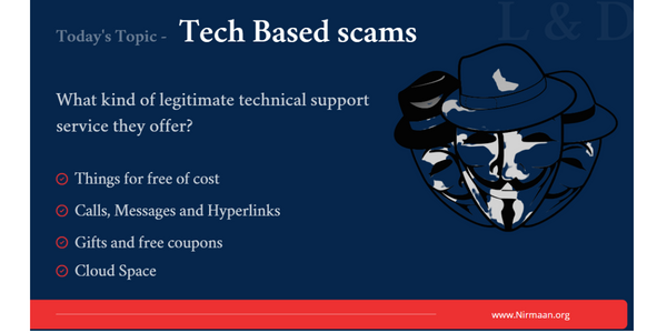 Session on “Technology Based Scams”