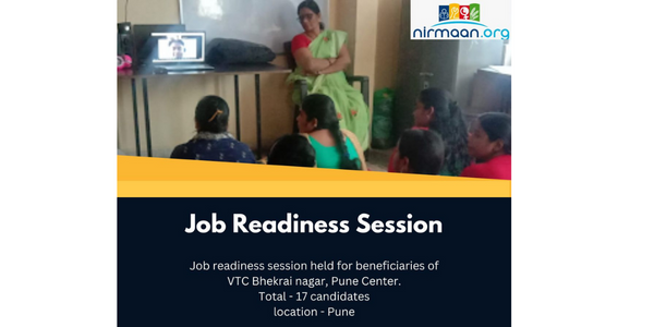 Volunteering  Session on “Hobbies & Qualifications” at Nirmaan Skilling Center