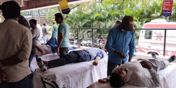 Nirmaan Collaboration with Savills have Conducted a Blood Donation Camp