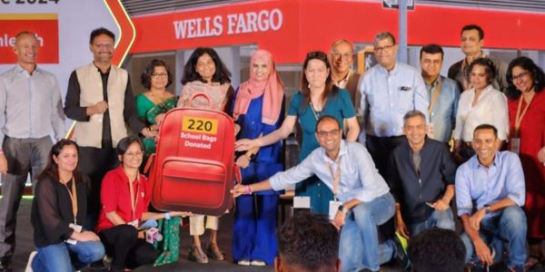 The Successful Completion of the Bag Distribution Activity in collaboration with Wells Fargo