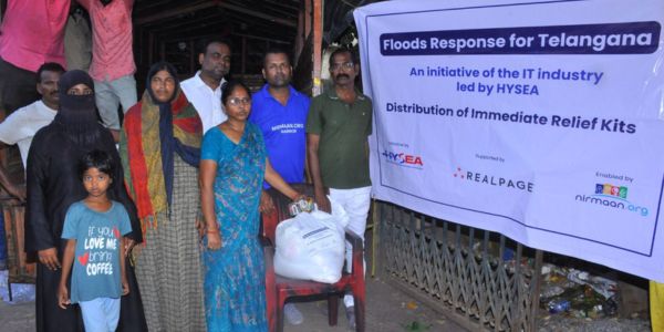 RealPage Supports Flood Relief Efforts with 150 Kits in Andhra Pradesh and Telangana