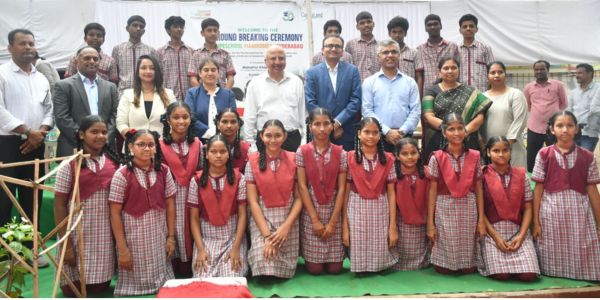 CapitaLand’s Generous Contribution Boosts ZPHS Manikonda’s New Academic Block