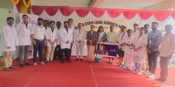 Nirmaan Hosts Multi-Speciality Health Camp & Blood Donation Camp Inaugurated by Chief Justice of Telangana High Court