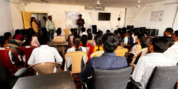 Deloitte Volunteers Empower Youth with Career Guidance Session in Secunderabad