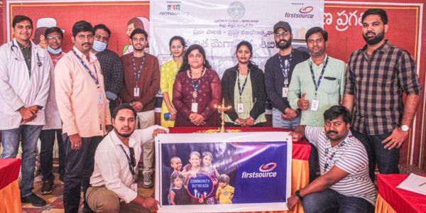 Firstsource and Nirmaan Organization Host Free Multi-Specialty Health Camp, Benefiting 382 Individuals