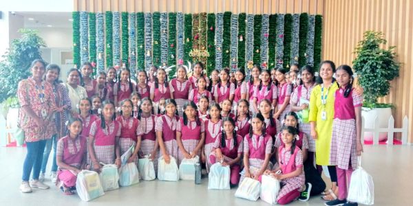 Empowering Young Minds: Micron Foundation and Nirmaan Organization Impact Over 800 Students in Hyderabad